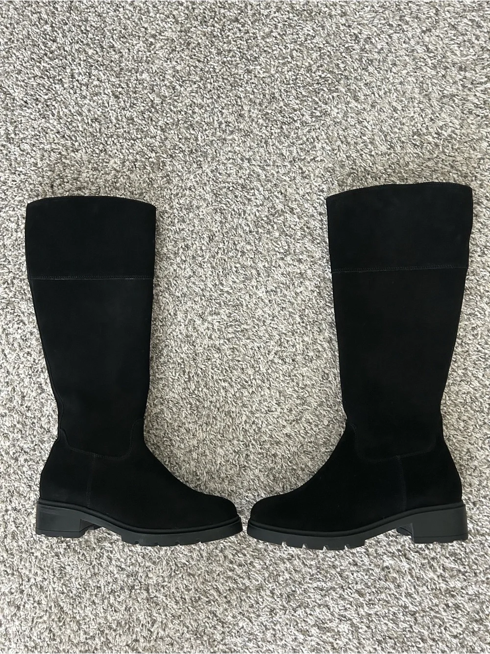 NEW La CANADIENNE Black Over-the-Knee Suede Boot 8.5